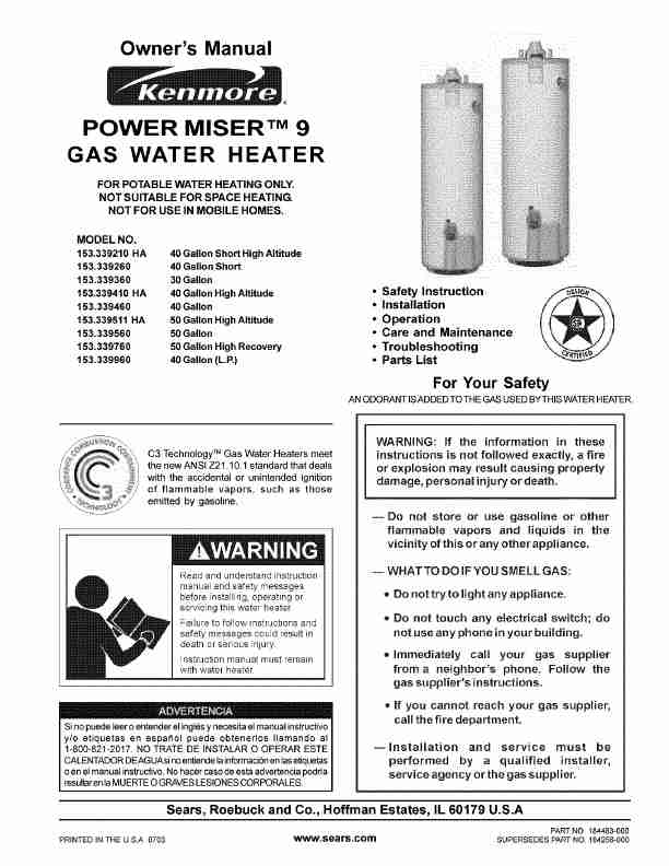 Kenmore Water Heater 153_339210 HA-page_pdf